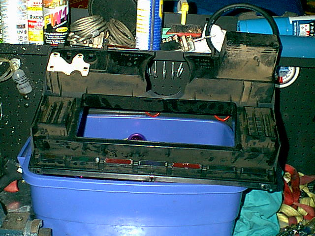 here are the vents on the back side of the dash. this was all there was. no duct work.