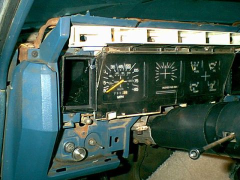 1983 Ford Bronco - Here is the driver side of the drivers panel installed.
