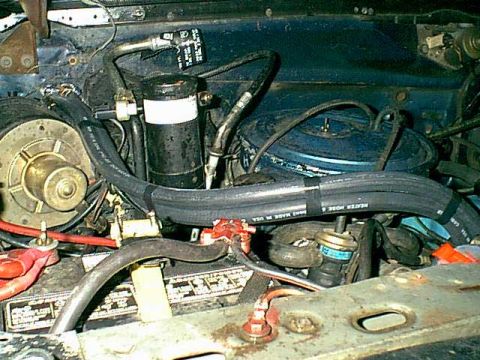 1983 Ford Bronco - Here are the new heater hoses. and the new 1987 heaterbox.