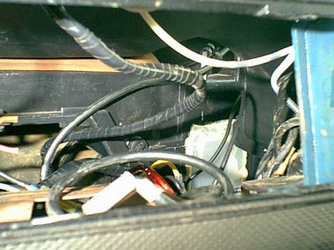 1983 Ford Bronco - The 87 up diverter box has a door that send defrost air to the side windows. My 1983 does not have this option so i just glued the a block…