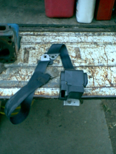 1983 Ford Bronco - Here is anothr view of the seat belt for the drivers side.