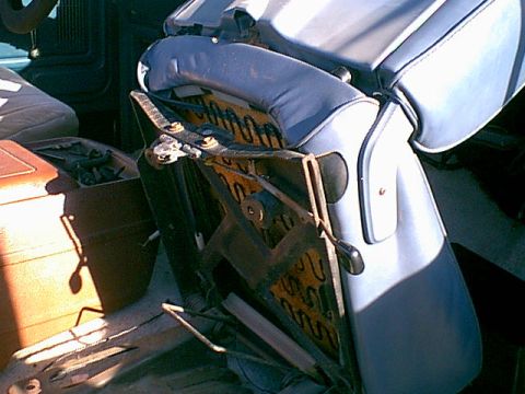 1983 Ford Bronco - this is the pass seat. the release lever was broken and it was hard to release the rear seat and get in or out of the back seat. the lever…