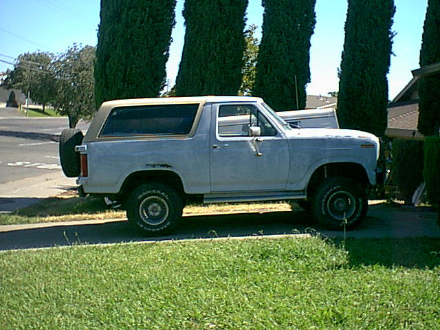 Well after being towed to her new home here she is in her new driveway. She is smilling now....