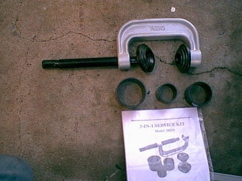 1983 Ford Bronco - Here is the tool you will want to get if you are installing new bushings. i could have used this to pull the old one out but i did not have…