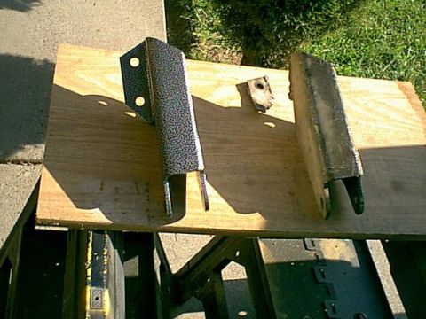 1983 Ford Bronco - After calling a few places i found a place that could get the replacement part. $70. You can see where the other mount failed. It just tore…