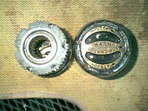 1983 Ford Bronco - While i was in a junk yard i found these hubs just calling me. my hubs were ok but the plastic dial was looking bad and starting to fall ap…