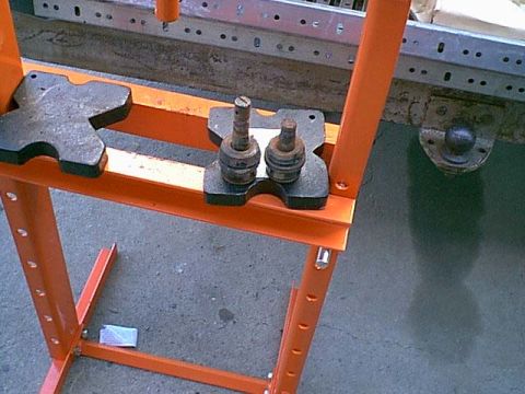 1983 Ford Bronco - Here are the old Ball joints.
