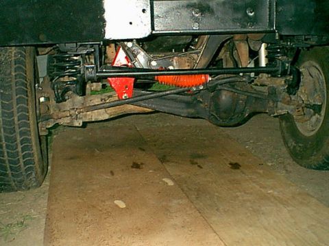 1983 Ford Bronco - I did not like the way the swaybar was hanging out in the front and it was binding some. so most say toss it, but i do drive this on the ro…