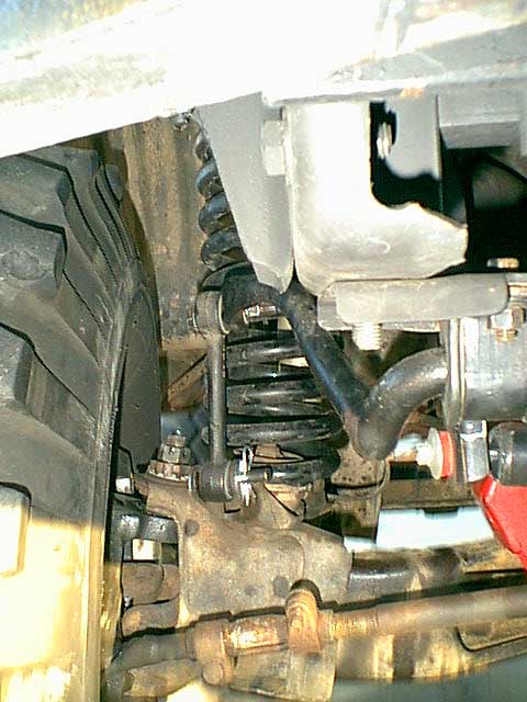 1983 Ford Bronco - I swapped the rubber bushings for the polly ones i put in the stock dog bones. i then went to OSH and ghot a few washers and a couple hitch…