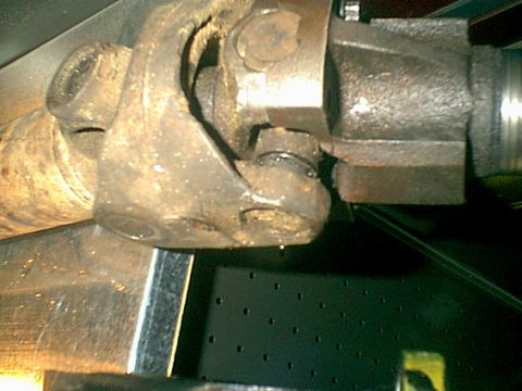 1983 Ford Bronco - here is a look inside the old cv joint.