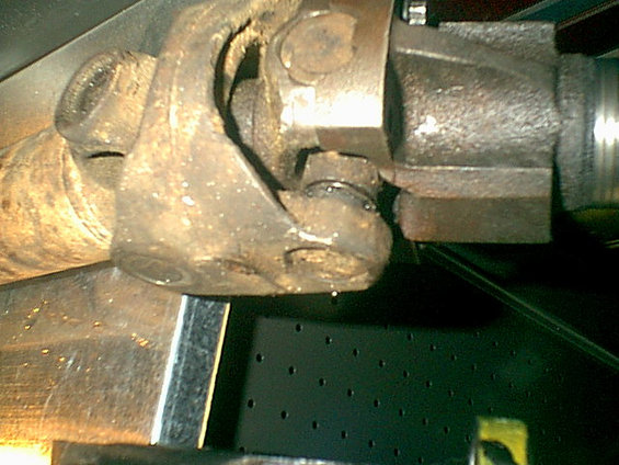 here is a look inside the old cv joint.