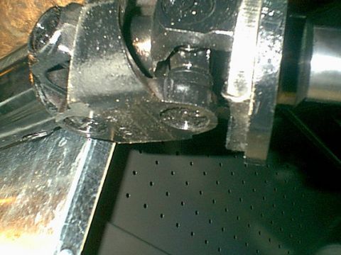 1983 Ford Bronco - Here is a look inside the new shaft cv joint. mush stronger.