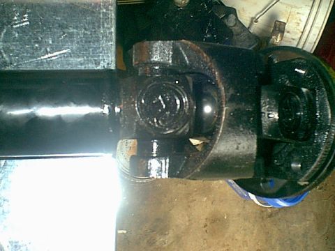 1983 Ford Bronco - Here is a second look inside the new cv joint.