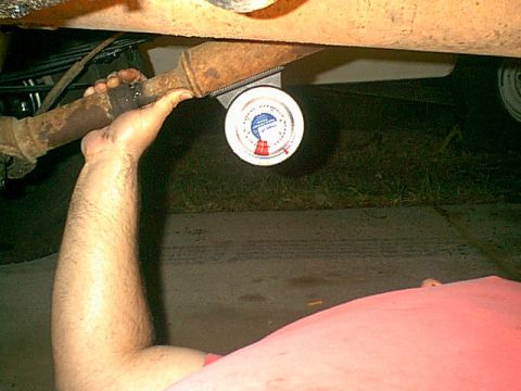 1983 Ford Bronco - here is another view of the stock shaft.