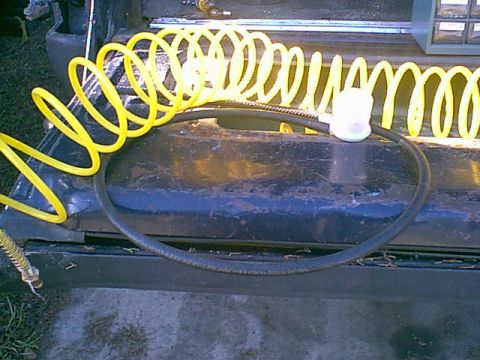 1983 Ford Bronco - I want to play in the water and do not want it in my axlex so i looked at a few different ideas. i had these parts sitting atound. fuel lin…