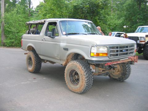 1992 Ford Mustang - This lifted Ford Bronco is equipped for off-road adventures.
