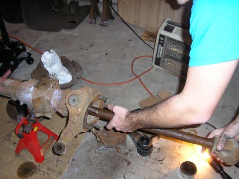 1996 Ford Bronco - axle shaft