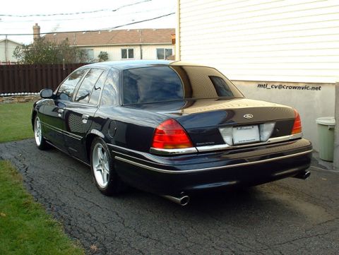 2000 Ford Crown Victoria - Genuine Marauder Tips...all Stainless Steel. 26" of it!