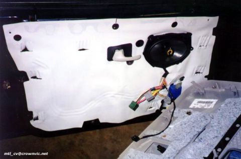 2000 Ford Crown Victoria - 5"x7" JBL Power series speaker.