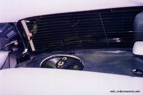2000 Ford Crown Victoria - 6"x9" JBL Power series speaker.