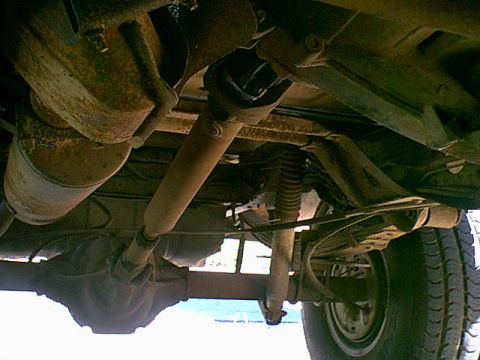 1983 Ford Bronco - This was how the rear end looked as i got her.