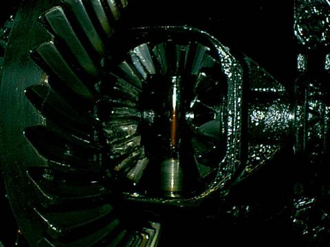 1983 Ford Bronco - you can see the large amount of gearsmissing from the side and the whole gear from the bottm.