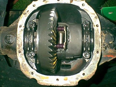 1983 Ford Bronco - Here are the 4:56 gears installed on a new Auburn Limited slip differentail. all nice and clean and ready to go back in the bronco.