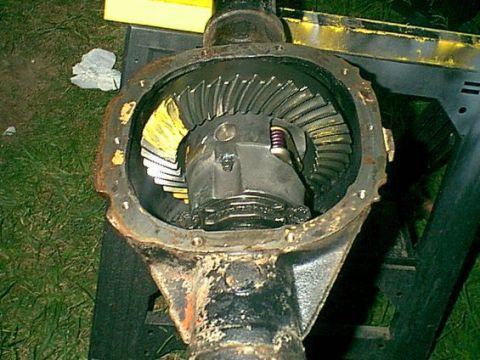 1983 Ford Bronco - Here is another view of the new diff and gears.