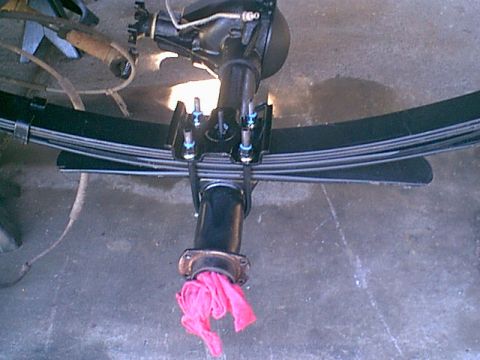 1983 Ford Bronco - Here is the driver side all torn down.