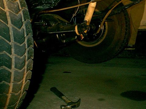 1983 Ford Bronco - Here is the rear end all installed and ready to go for a test drive.
