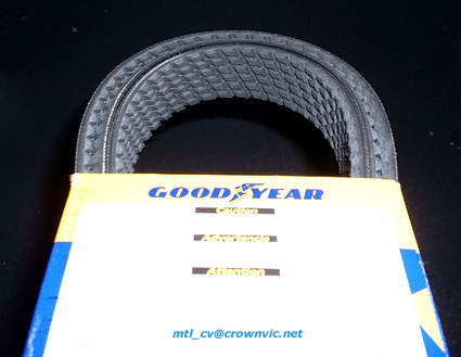 2000 Ford Crown Victoria - Goodyear Gatorback serpentine belt.