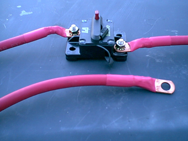 how this circuit breaker works when it gets tripped the lever pops out in the center. you just fix the issue and reset it and go.