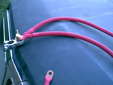 1983 Ford Bronco - Here is the connection for the battery.