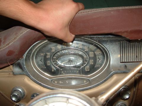 1956 Oldsmobile Delta 88 - Coolest. Speedo. Ever.
