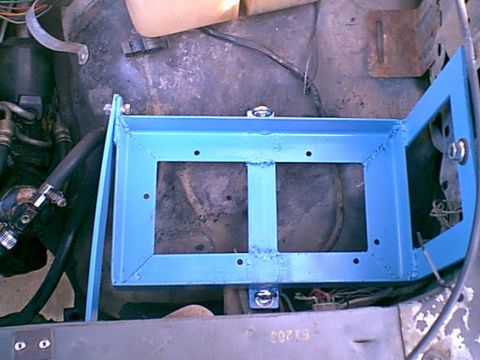 1983 Ford Bronco - Here is is ready for a battery to be installed.