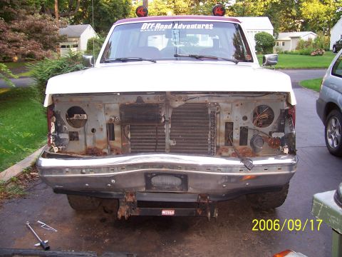 1990 Ford Bronco - After run in with a Lexus