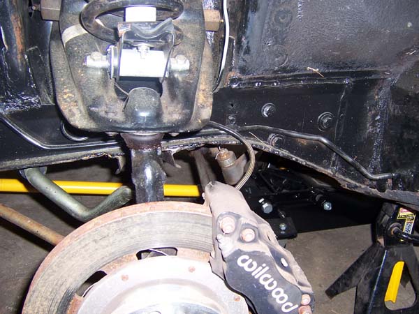 Wilwood brake caliper and suspension components