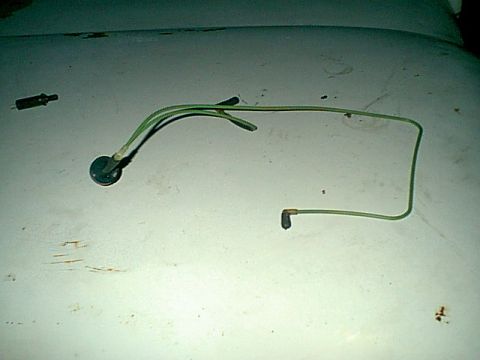 1983 Ford Bronco - here is the EGR system loop (there is the cruse control cut out switch in the upper right but that is not part of the EGR system)