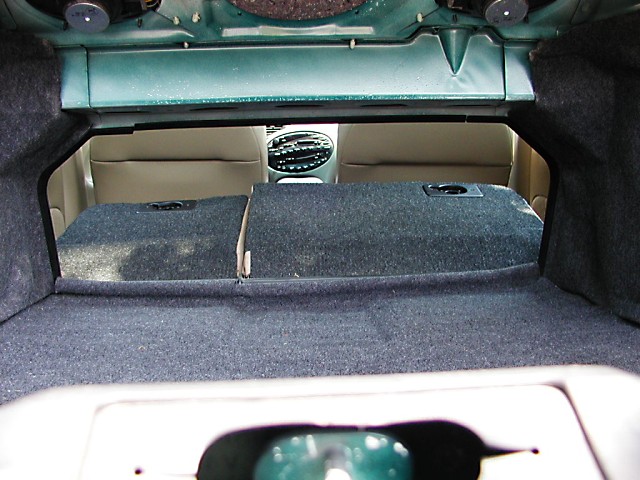 The trunk is like a bottomless pit.