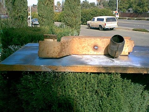 1983 Ford Bronco - This is the heat stove. it is needed for the warm up in the smog system. mine was in ok shape but since i had to remove it to swap other pa…