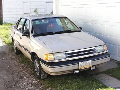 1998 Ford Taurus - 1988 Tempo GL My first car, I owned it 6 years. 100k miles when I sold it.