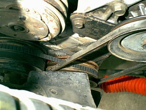 1983 Ford Bronco - after yanking out my hair and my mind i did find the driver side was the side to time off of, but the notch was not TDC on the pulley. ther…