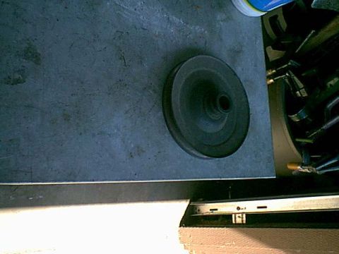 1983 Ford Bronco - Here is the front side of the pully.