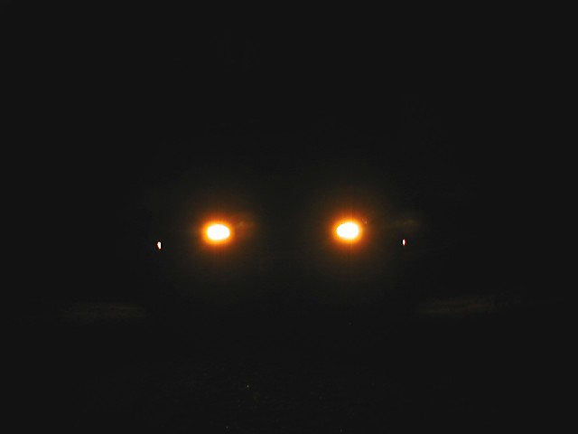 UFO preparing for take-off.