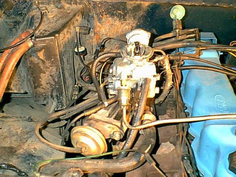 1983 Ford Bronco - Here it is installed as seen from the front.