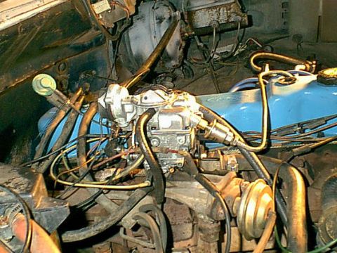 1983 Ford Bronco - here it is installed as seen from the pass side