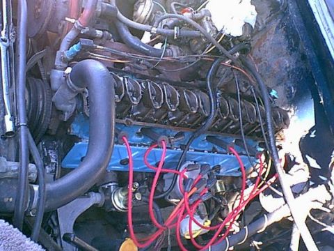 1983 Ford Bronco - here she is 1/2 thru the lifter and other part swaps.