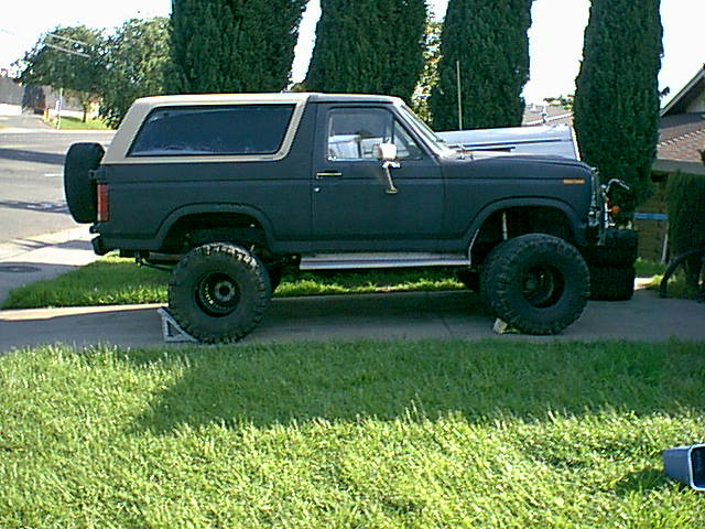 here is a second view of the 35s in place.