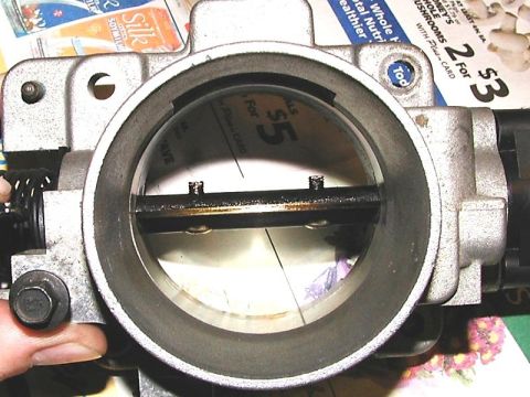 1998 Ford Taurus - Stock TB at WOT (wide open throttle)