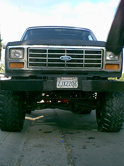 1983 Ford Bronco - These work so much better than the old 33" tires.